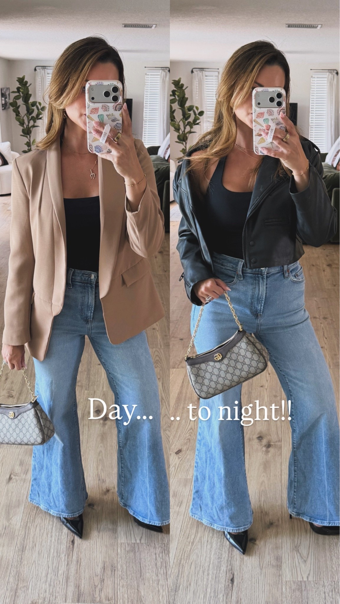 The viral Target jeans that give MAJOR Mother denim vibes for less 🙌🏼👖 I’m not usually a denim girl, but the fit on these is SO good! High-rise, wide-leg, true to size + available in short, regular & tall lengths and multiple washes. Styled them from day ➝ night because they’re that versatile. 🤎🖤

#LTKootd #LTKgrwm #LTKSeasonal