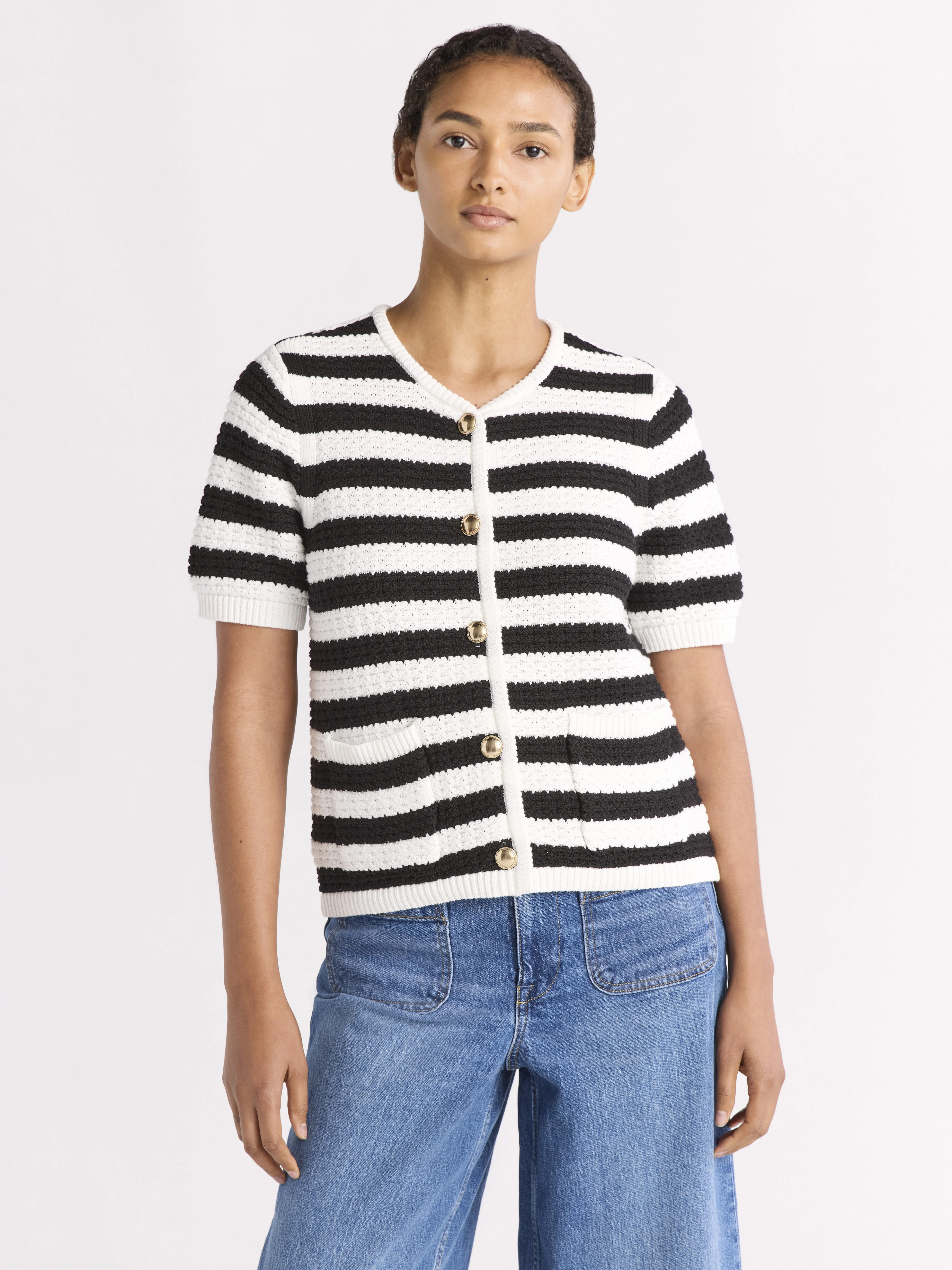 Free Assembly Women's and Women's Plus Crochet Cardigan Sweater, Lightweight, Size XS-4X | Walmart (US)