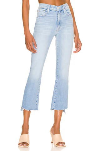 MOTHER The Insider Crop Step Fray Jeans in Limited Edition from Revolve.com | Revolve Clothing (Global)