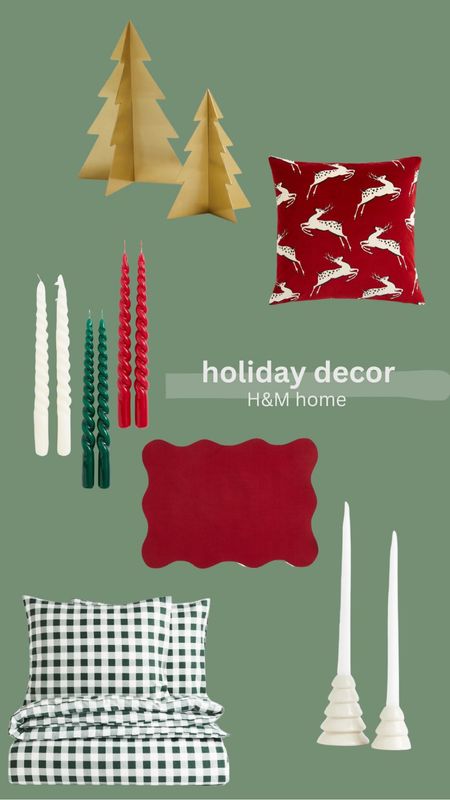 H&M holiday decor picks! 

#LTKHoliday #LTKhome #LTKSeasonal