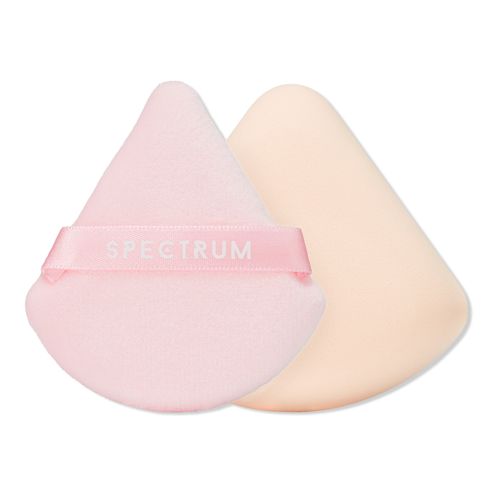 Pink Velour & Marble Rubycell Powder Puff Duo | Ulta