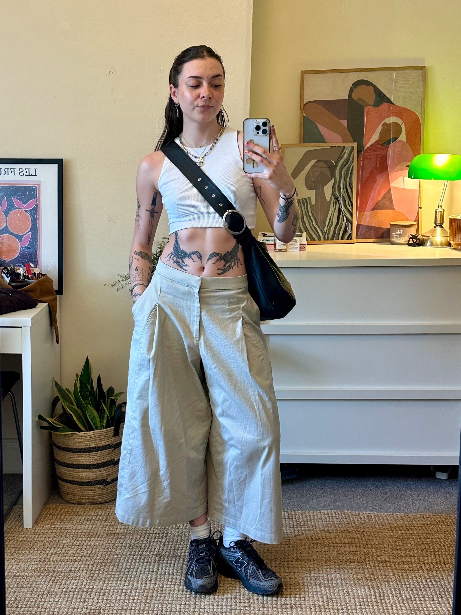 No jacket season is finally here 

Uniqlo culottes new balance urban outfitters summer outfit spring outfit trainers casual date outfit

#LTKsummer #LTKspring #LTKeurope