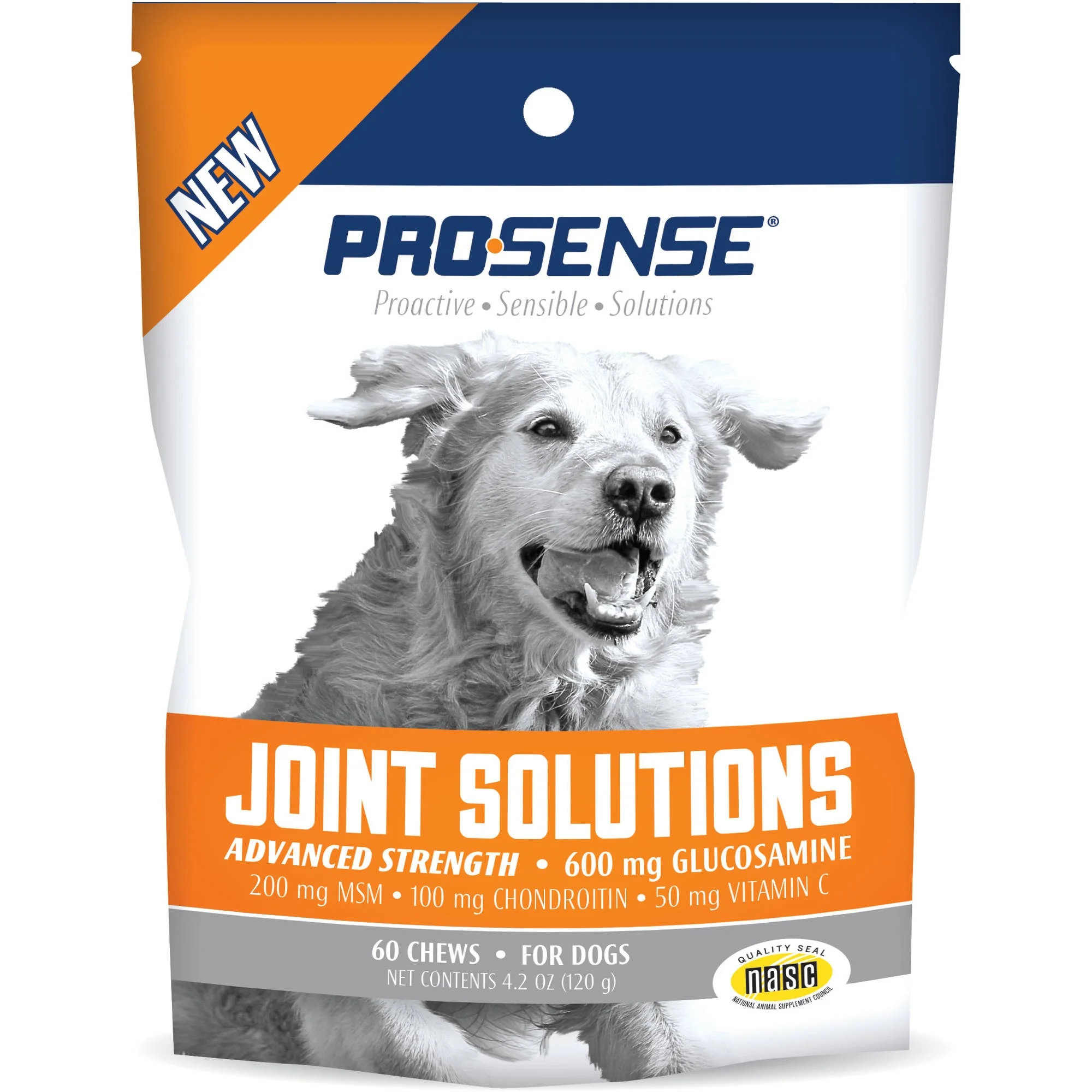 Pro-Sense Hip and Joint Solutions for Dogs, Advanced Strength Glucosamine Chews, 60 count | Walmart (US)