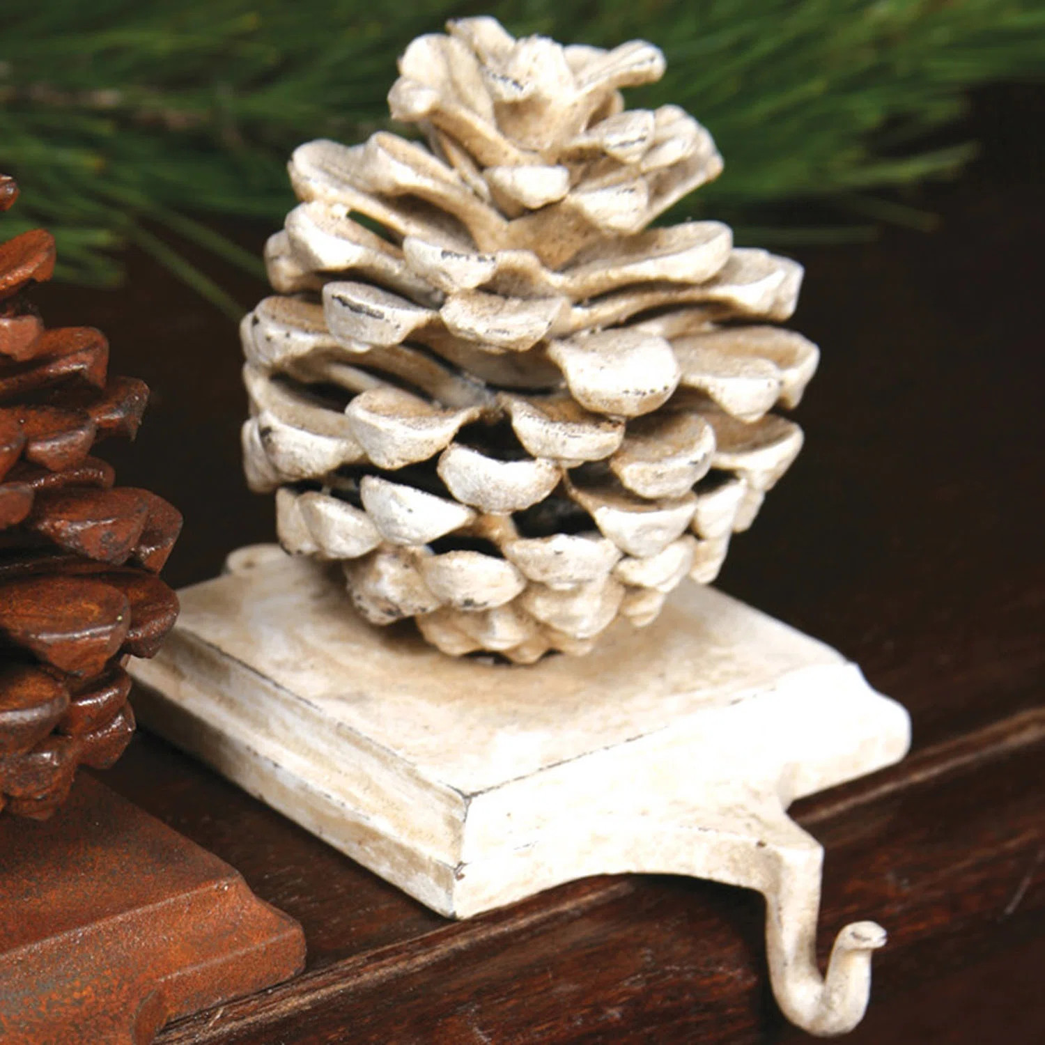 Pinecone Stocking Holder | Wayfair North America