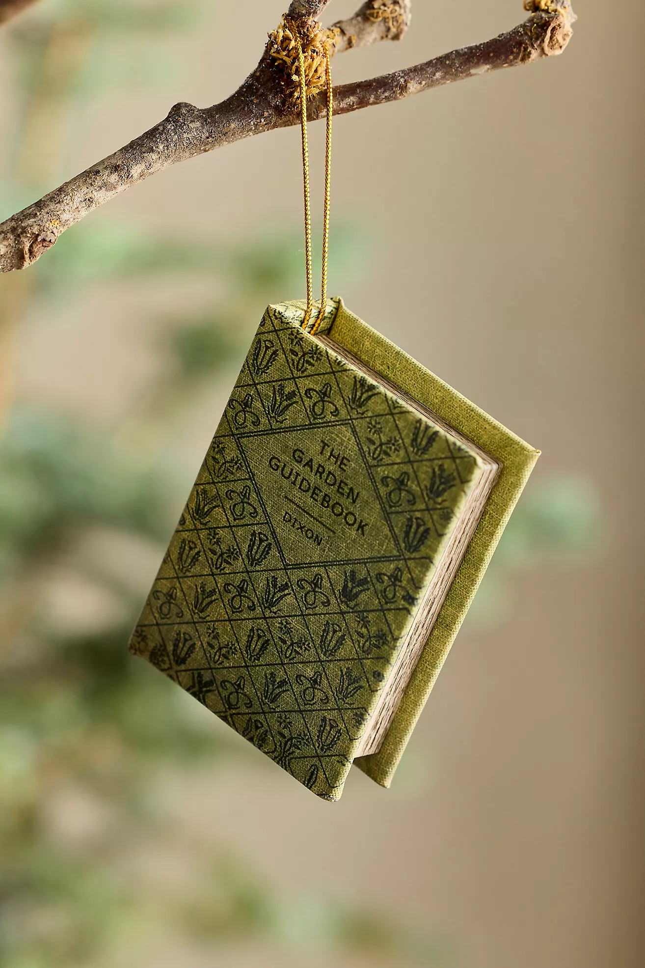 Terrain Book Lover Ornament | Anthropologie (US)