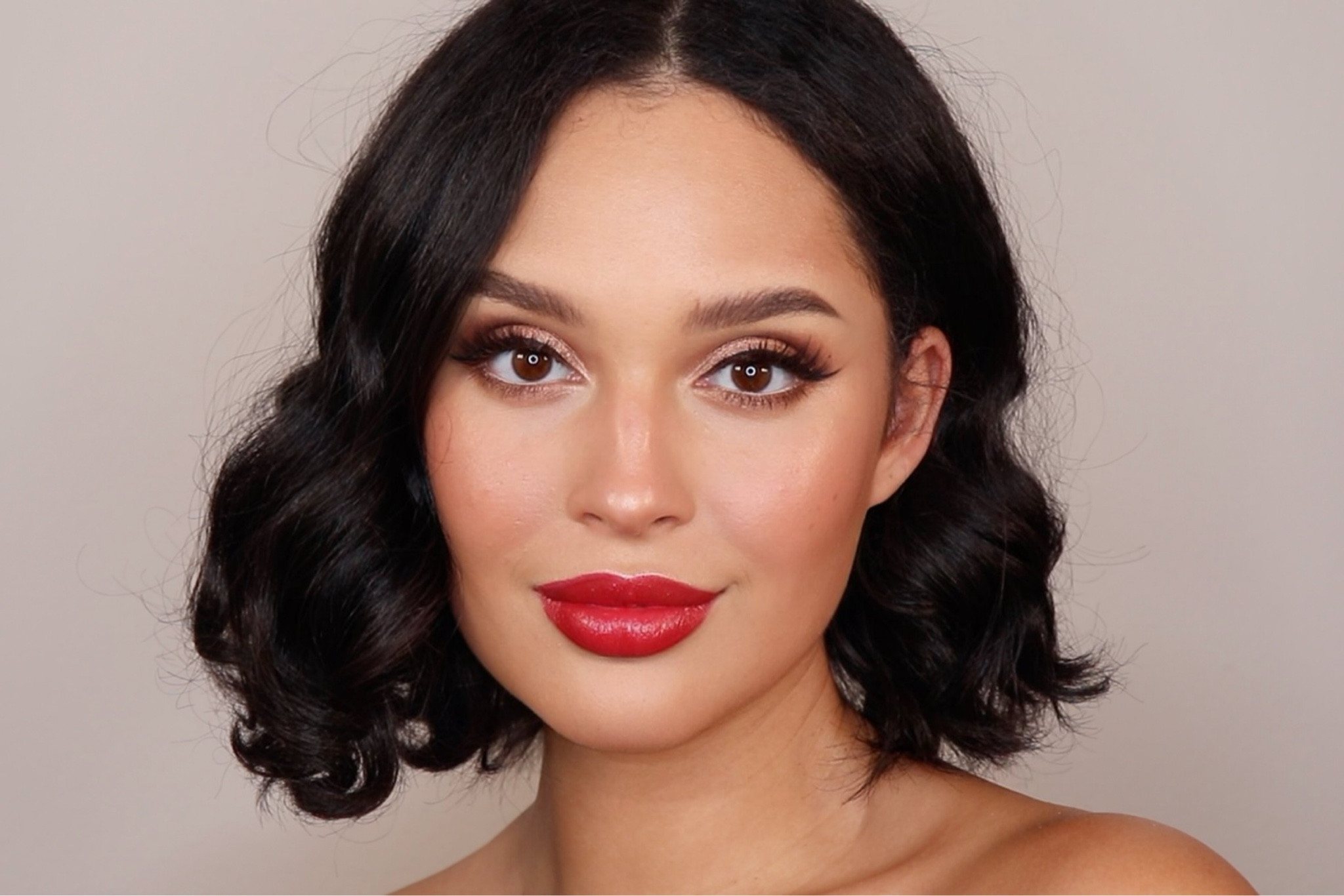 easy party makeup 💋 accompanied by the perfect red lipstick… full tutorial is on my youtube channel for you ❤️

#LTKHoliday #LTKBeauty #LTKParties