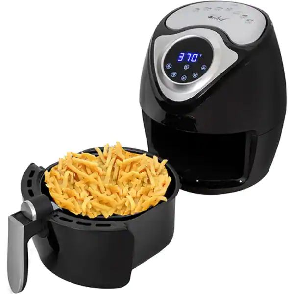 Deco Chef 3.7 QT Digital Air Fryer w/ 7 Smart Programs w/ Cook Book - Overstock - 34617317 | Bed Bath & Beyond