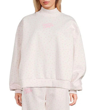 Sugar Plum Mock Neck Sweatshirt | Dillard's
