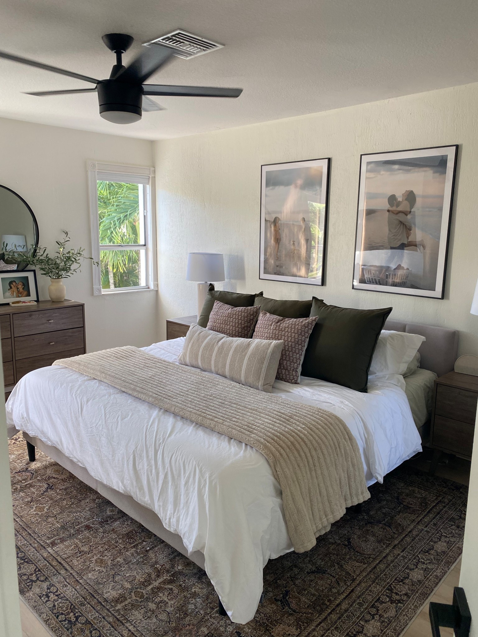 Fall bedding refresh for our primary bedroom! Loving the fall tones and organic modern feel. All bedding is naturepeding percale cotton sets. Throw pillows are amazon and target 

#LTKHome #LTKSeasonal #LTKFindsUnder100