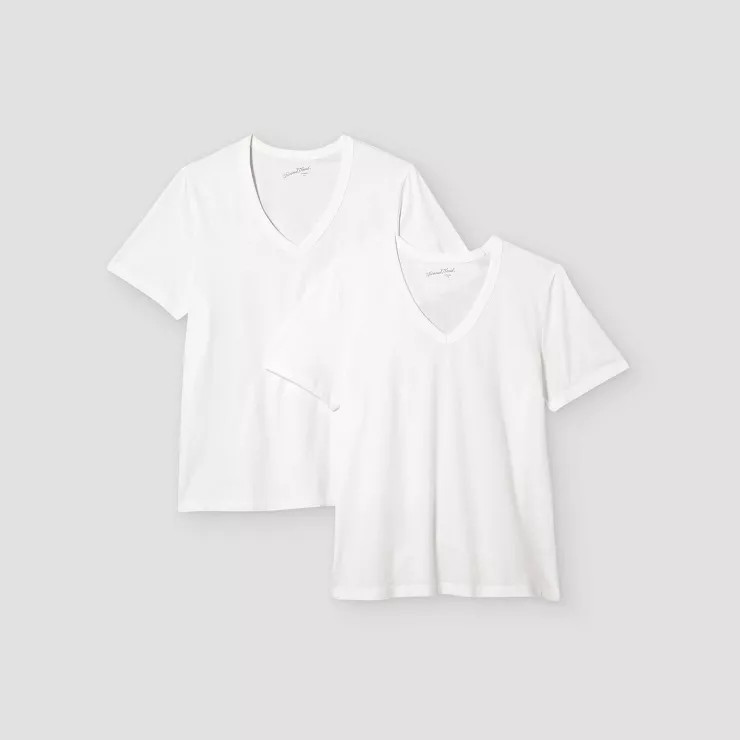 Women's Short Sleeve V-Neck 2pk Bundle T-Shirt - Universal Thread™ | Target