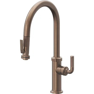 Descanso Kitchen Pull-Down Faucet with Squeeze Sprayer - High Arc Spout | Perigold