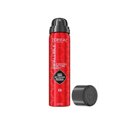 L'Oreal Paris Infallible 3-Second Up to 36HR Wear Setting Spray - 1.76oz | Target