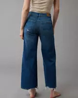 AE Strigid Super High-Waisted Baggy Wide-Leg Ankle Jean | American Eagle Outfitters (US & CA)