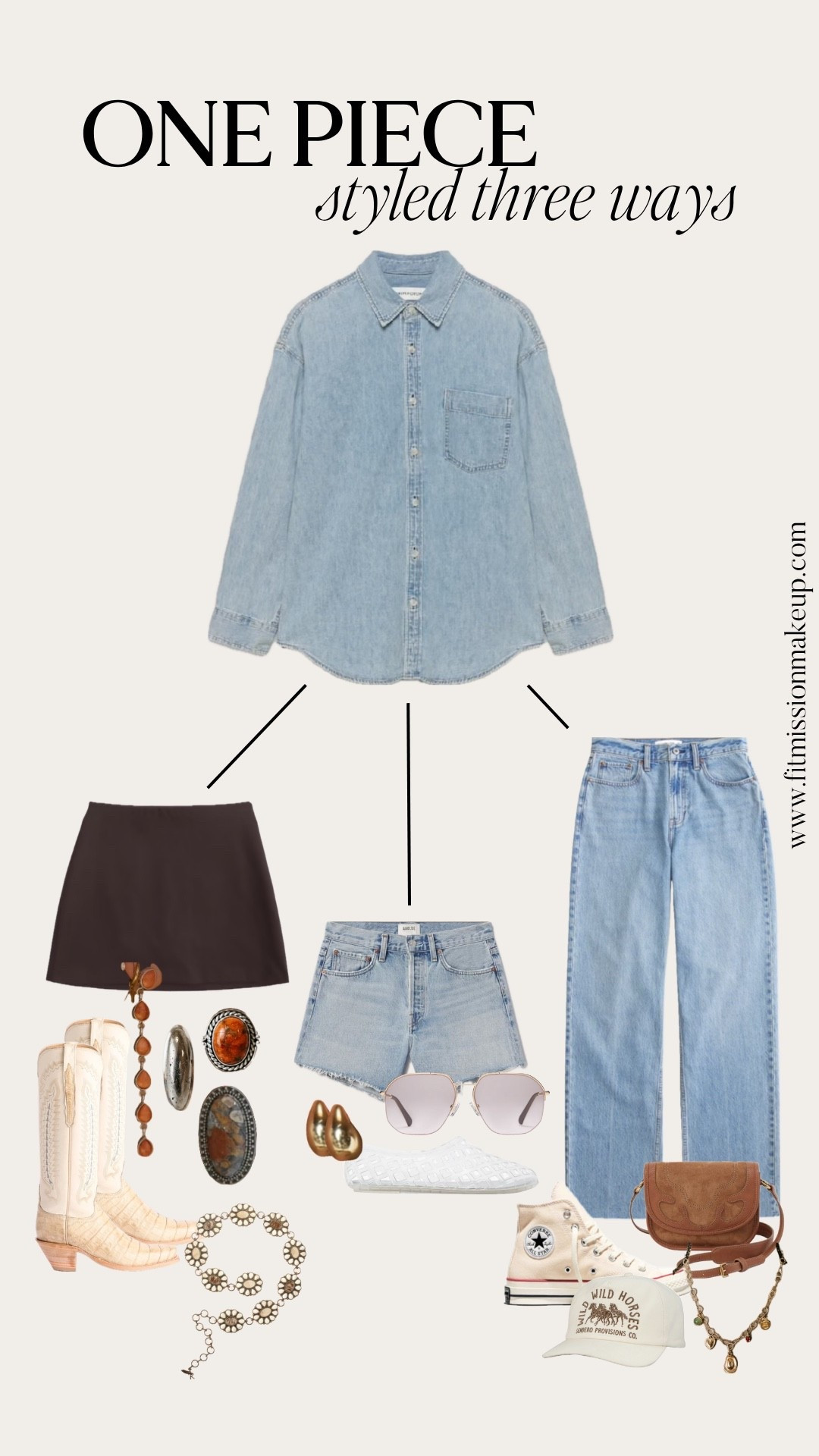 Here’s a few ways to style one of my most used items in my closet! A lil fun, a lil casual- whatever you’re feeling like!