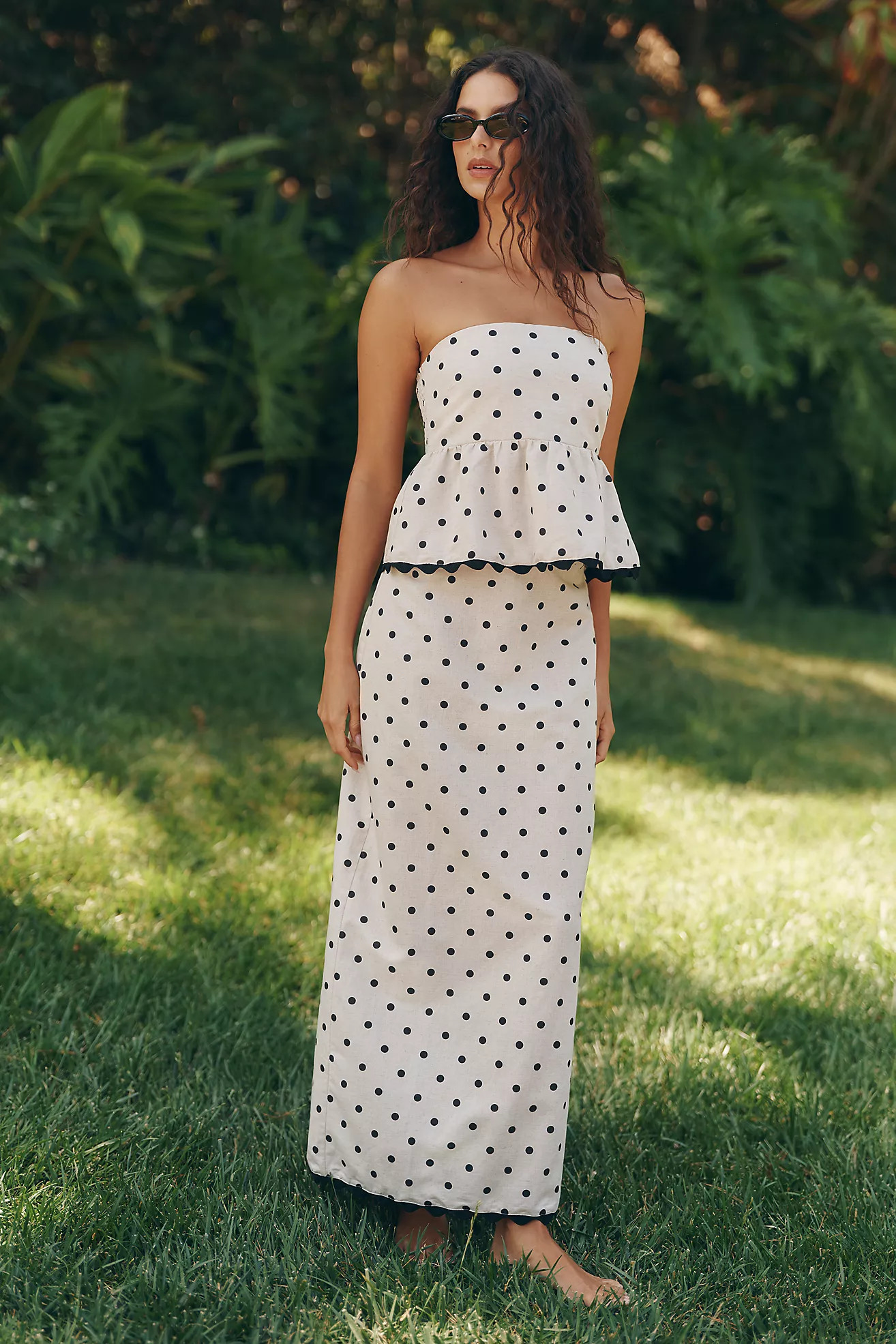 Sundays Alden Polka Dot Skirt | Anthropologie (US)