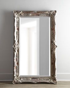 "Antique French" Floor Mirror | Horchow