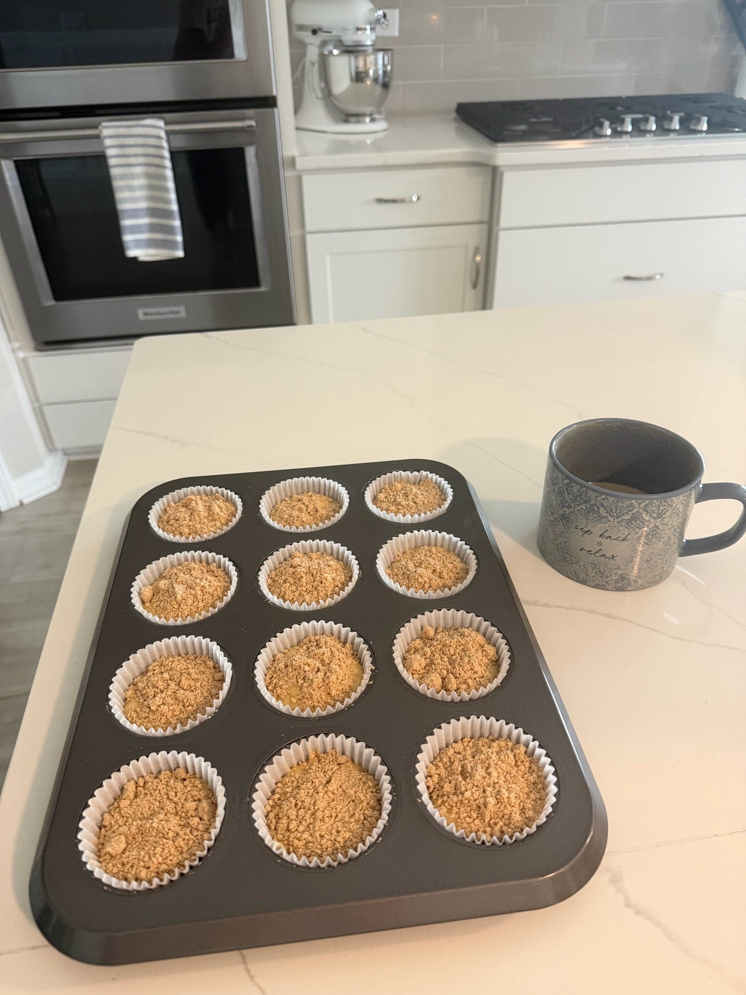 Cinnamon streusel muffins in the morning! It’s our 2nd day of summer break so naturally we’re baking together.

#LTKmomlife #LTKmorningroutine #LTKKids