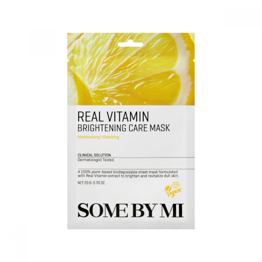 SOME BY MI - Real Vitamin Brightening Care Mask - 1pc | STYLEVANA