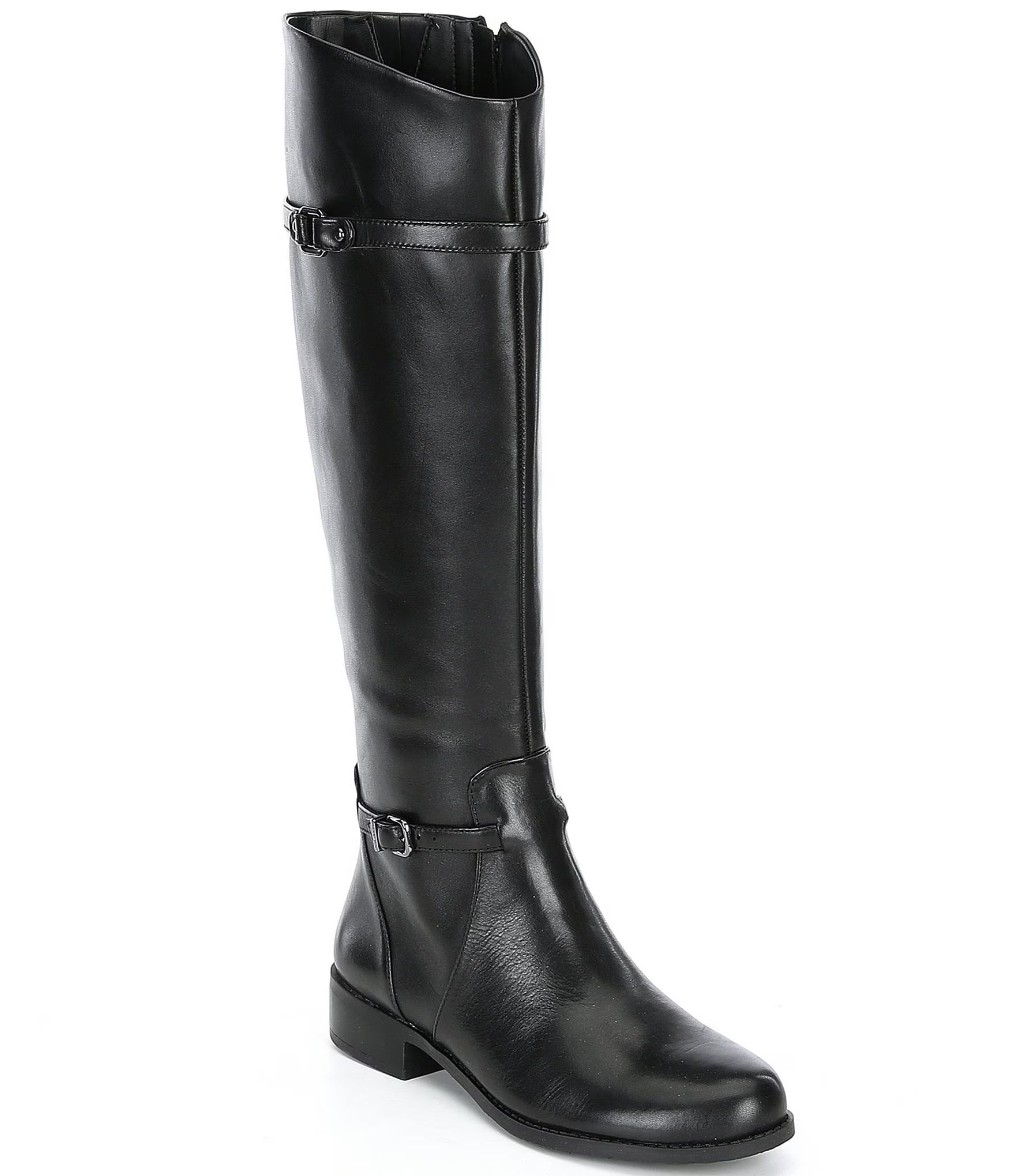 Mirrie Tall Leather Riding Boots | Dillard's
