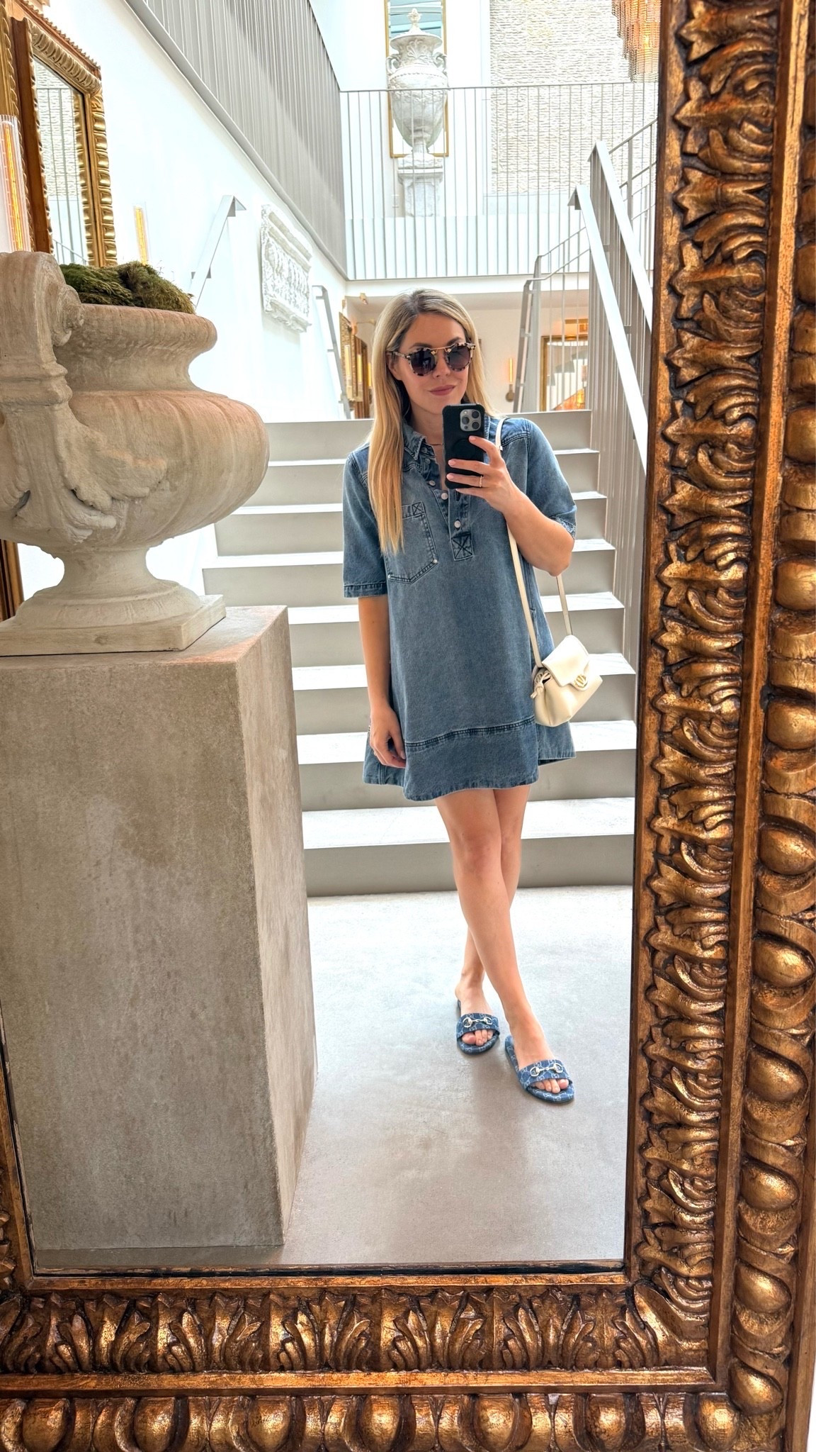 Denim dress

#LTKgrwm #LTKootd #LTKdayinmylife