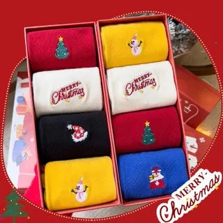 Set of 3: Christmas Socks Boxset | YesStyle Global