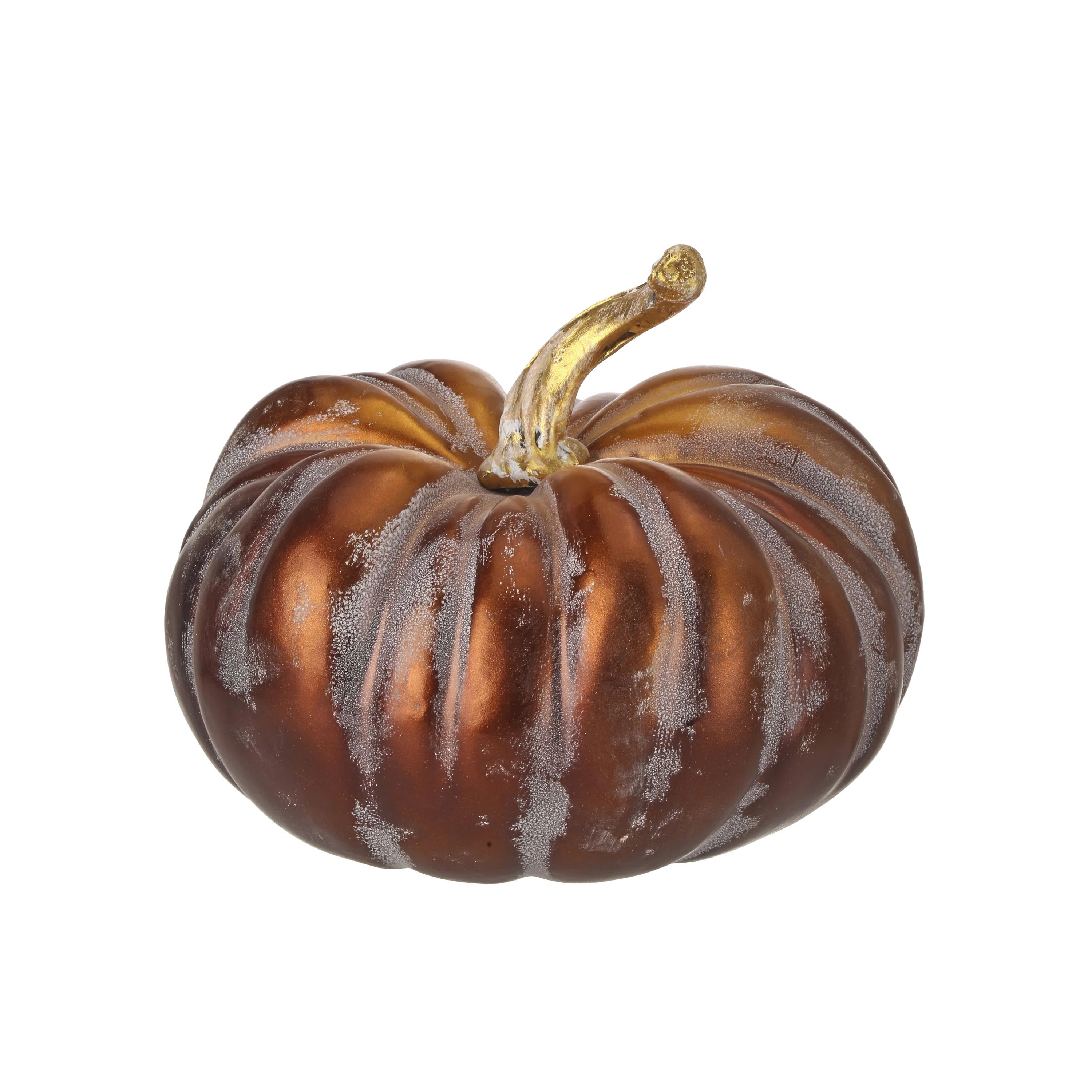 The Holiday Aisle® 9"  Autumn Pumpkin | Wayfair | Wayfair North America