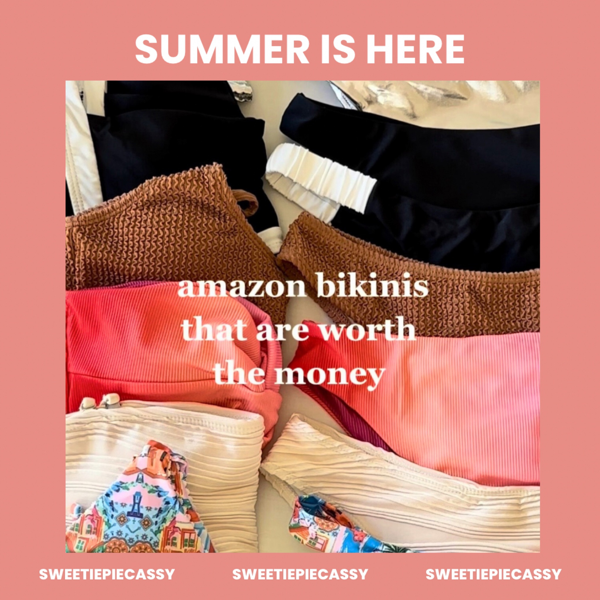 Summer is here… & Amazon has got you covered! 🏝️ 

Some of my favourite, super affordable Amazon bikinis that are worth the money and will stay in style!💫 

#LTKstyletip #LTKswimwear #LTKsummer