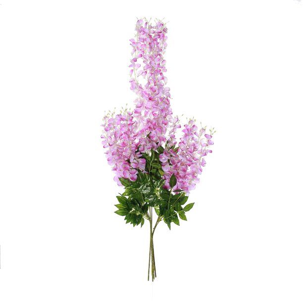 Efavormart 5 Bushes 44" Artificial Wisteria Vine Ratta Silk Hanging Garland Wedding Decor | Walmart (US)