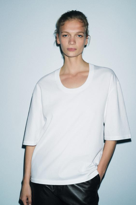 RUSTIC OVERSIZED T-SHIRT | Zara US