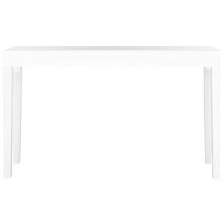 Kayson 52 in. White Wood Console Table | The Home Depot
