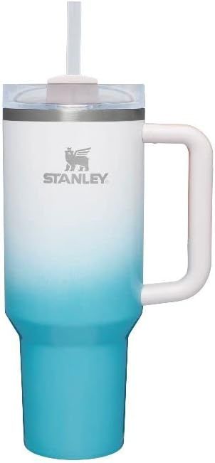 Stanley Flowstate 40oz Quencher H2.0 Tumbler - POOL OMBRE Exclusive | Amazon (US)