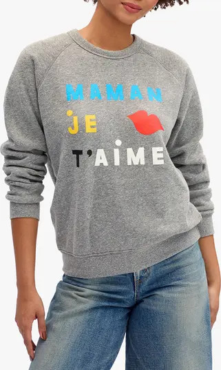 x Every Mother Counts Cotton Fleece Graphic Sweatshirt | Nordstrom
