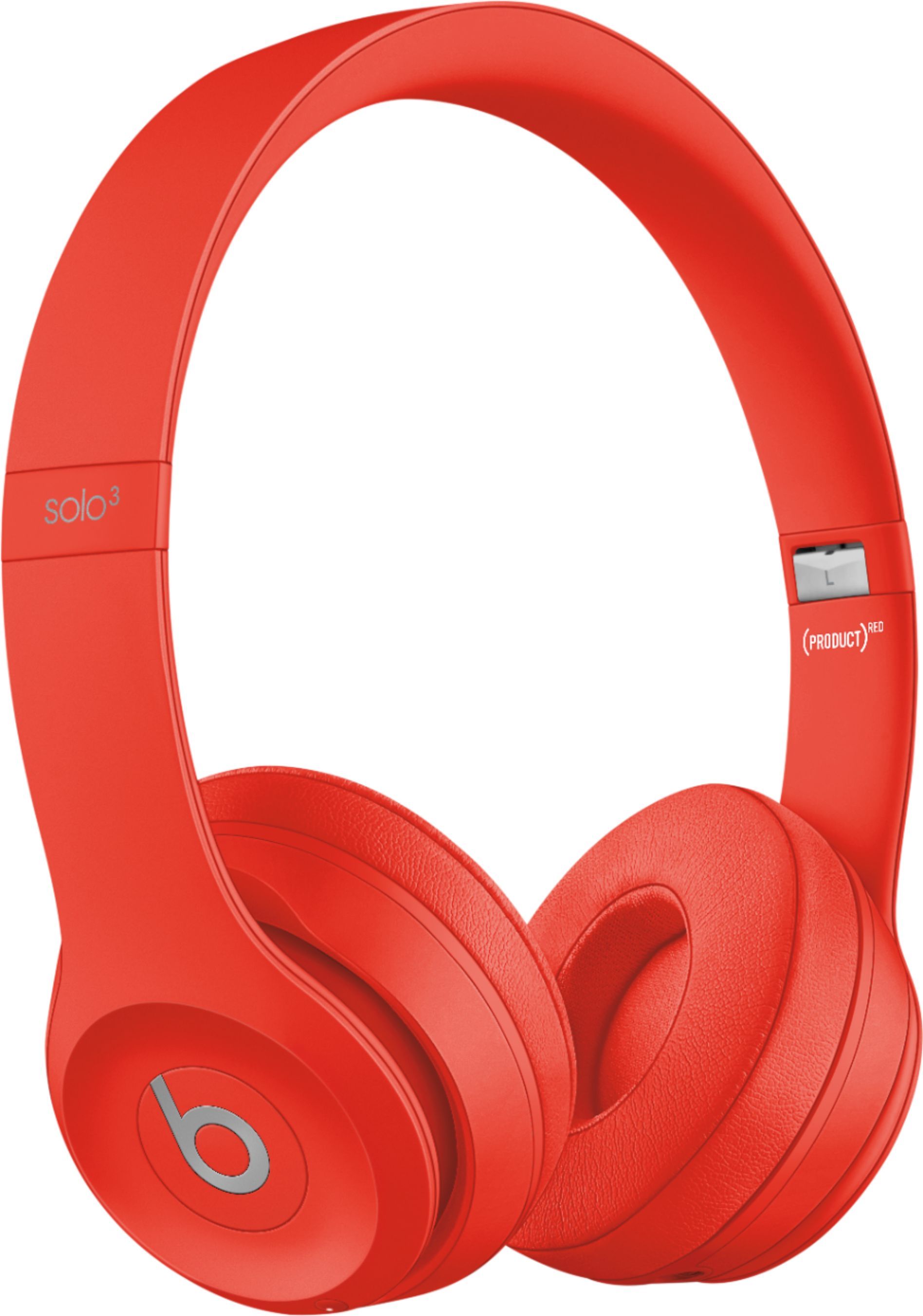 Beats Solo³ Wireless On-Ear Headphones (PRODUCT)RED Citrus Red MX472LL/A - Best Buy | Best Buy U.S.