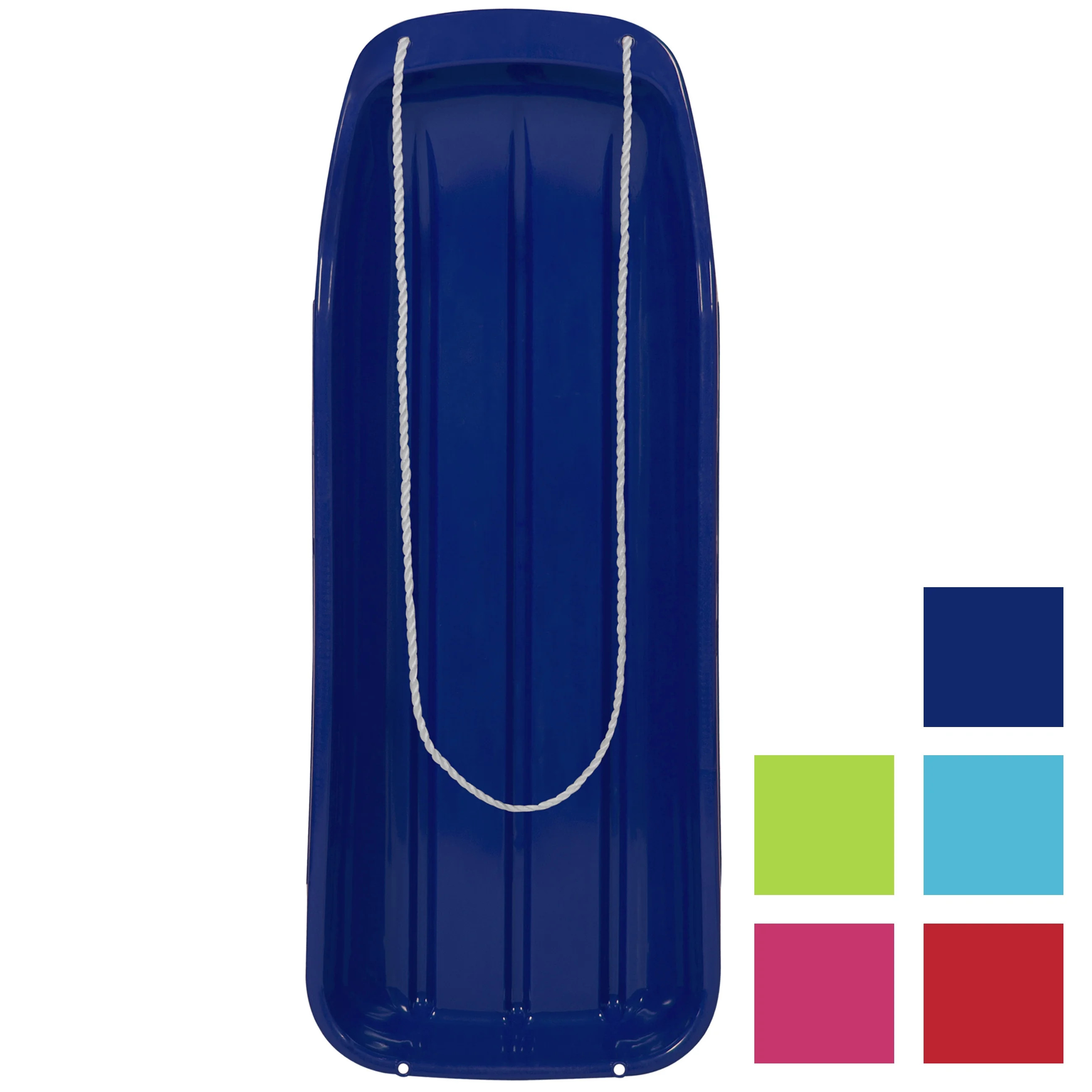 Best Choice Products 48in Kids Outdoor Plastic Sport Toboggan Winter Snow Sled Board Toy w/ Pull ... | Walmart (US)