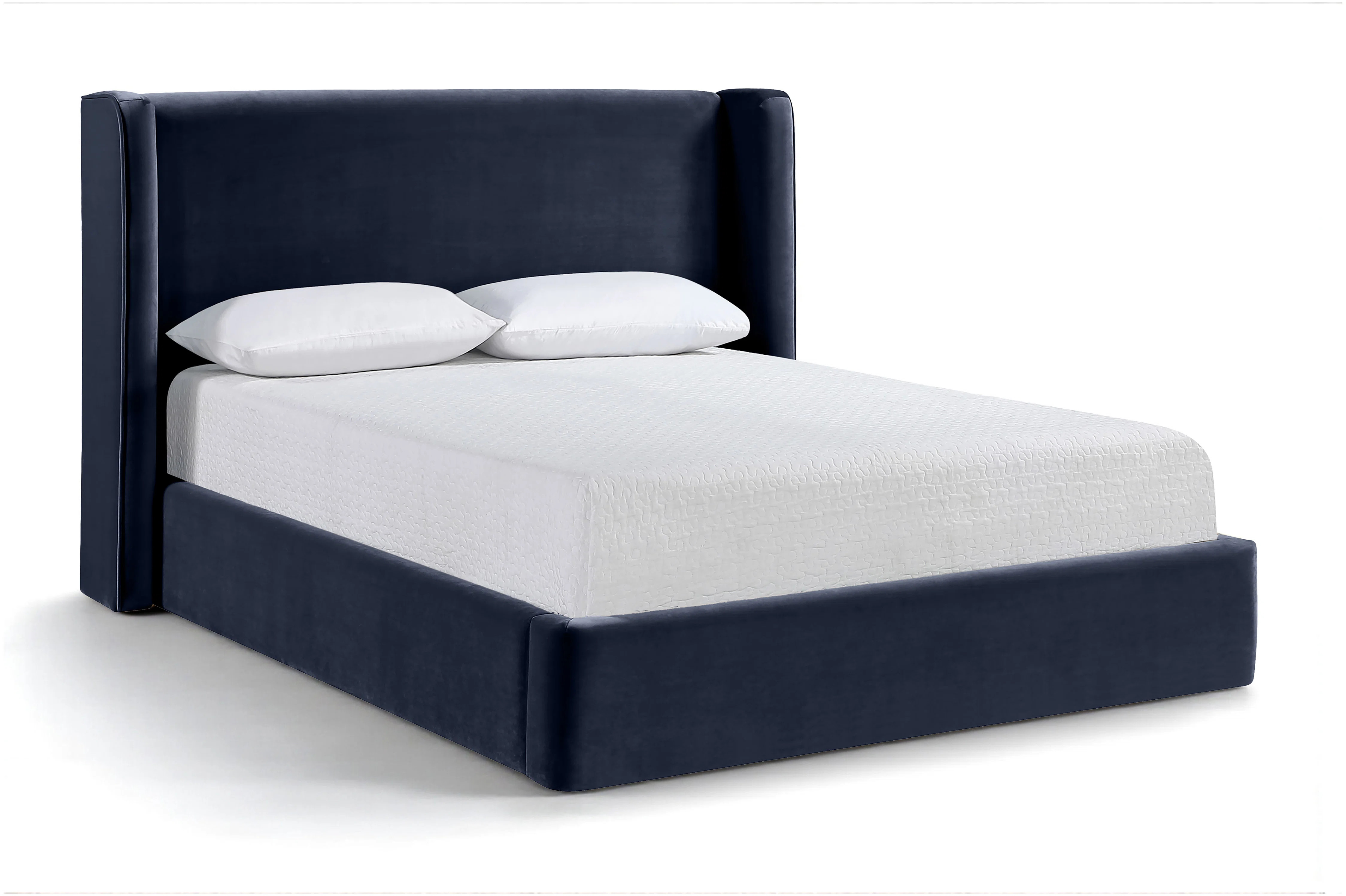 Latitude Run® Wanaque Velvet Upholstered Bed - Wayfair Canada | Wayfair North America
