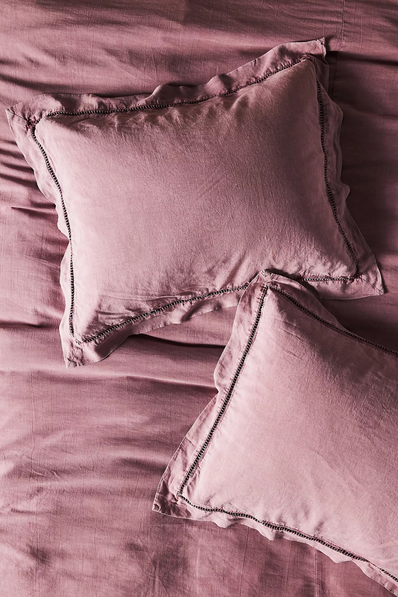 Tencel Linen Blend Shams, Set of 2 | Anthropologie (US)