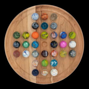 11" Marble Solitaire - Etsy | Etsy (US)