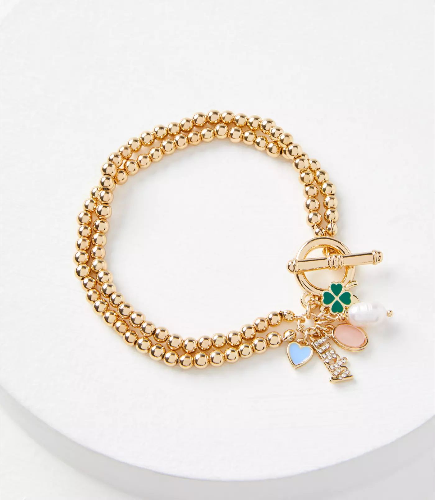 Lucky Charm Toggle Bracelet | LOFT