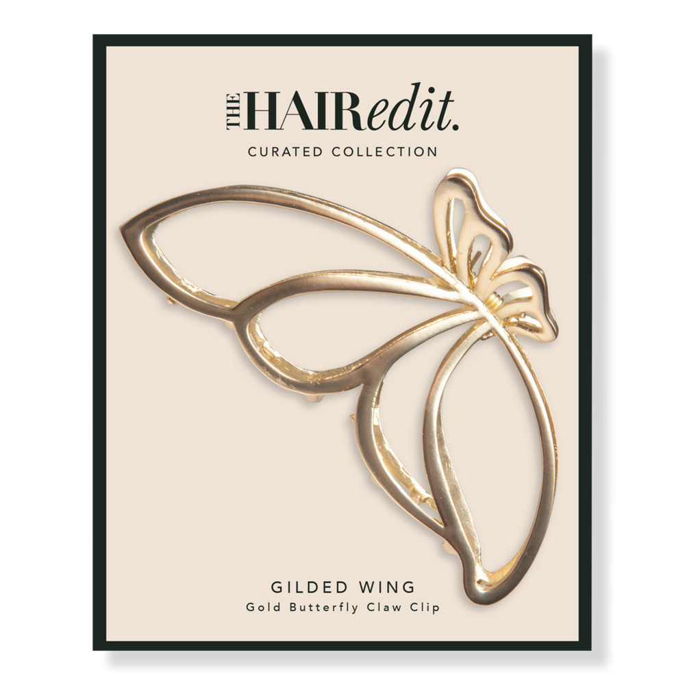 The Hair Edit Gold Gilded Wing Butterfly Claw Clip | Ulta