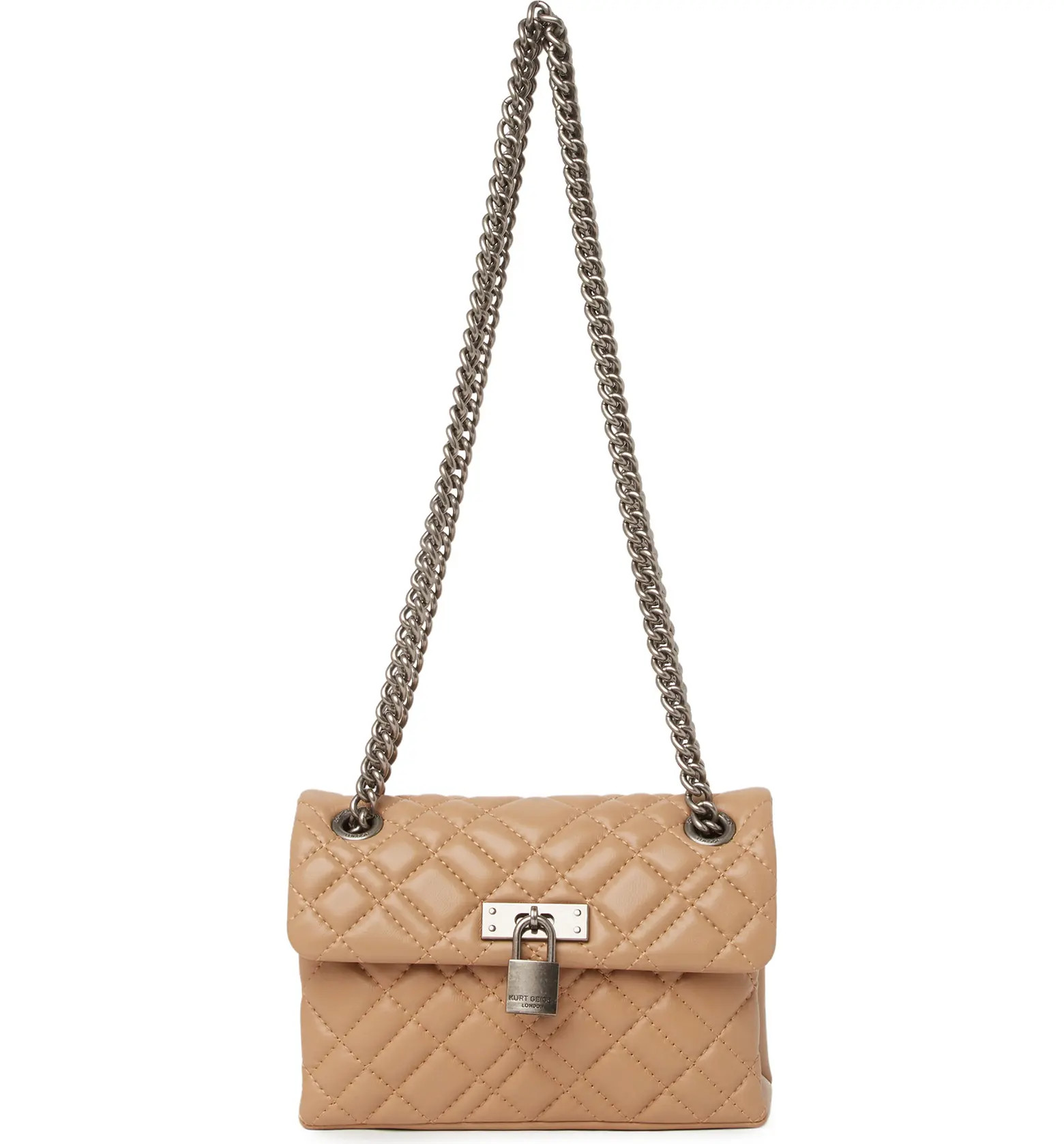 Mini Brixton Diamond Quilted Leather Pad Lock Shoulder Bag | Nordstrom Rack