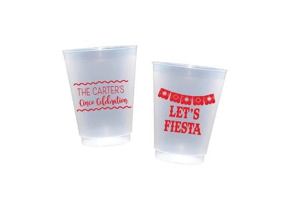 Cinco de Mayo cups Fiesta cups Personalized shatterproof | Etsy | Etsy (US)