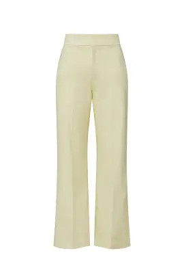 Textured Bootcut Crop Trousers | Rent the Runway