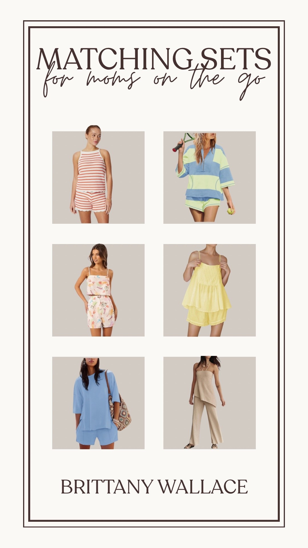 Matching sets for moms on the go! Quick, easy, and cute Amazon outfits for spring and summer! matching sets, lounge sets, spring outfits, summer outfits, trending style

#LTKgrwm #LTKootd #LTKmomlife