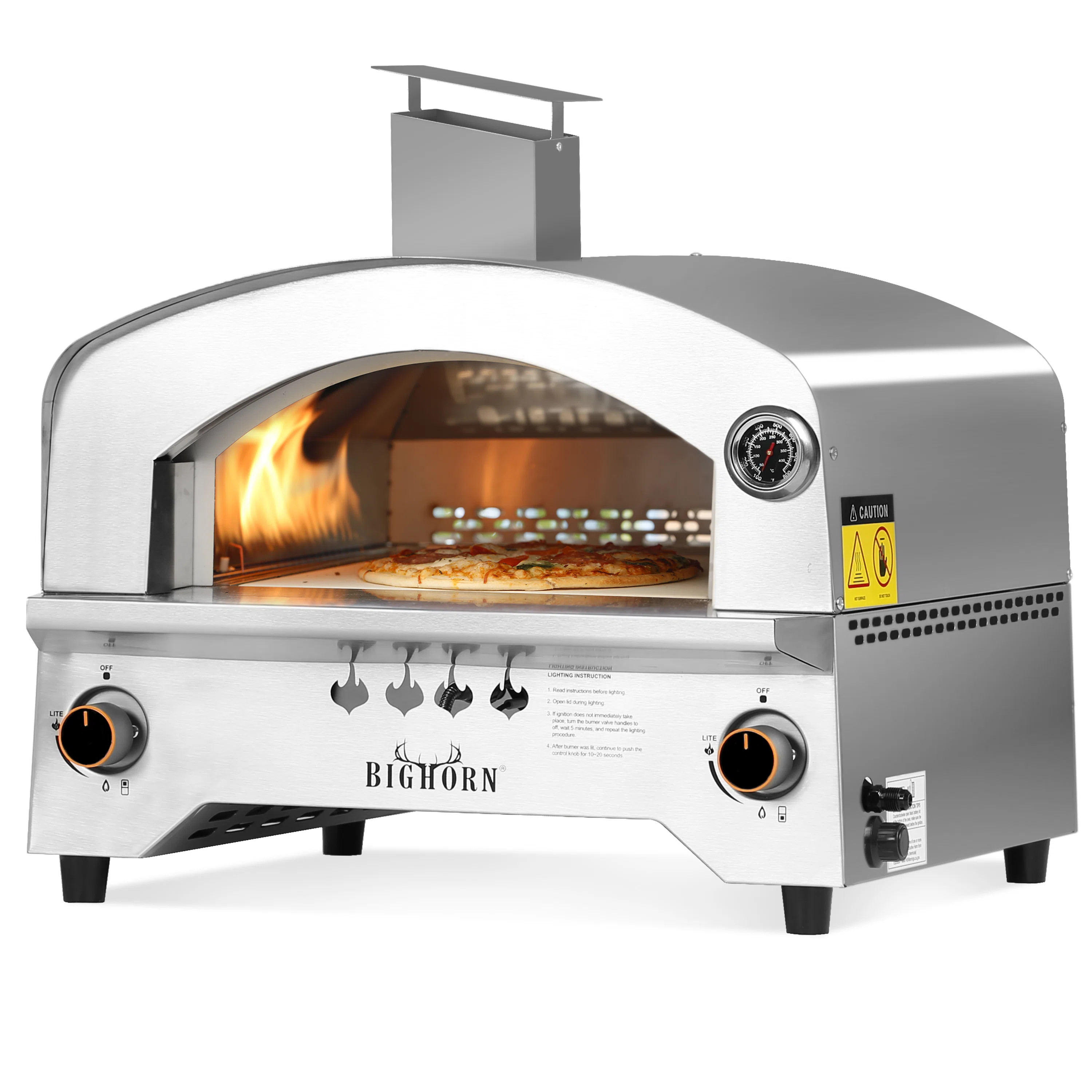 Big Horn Outdoors Big Horn Gas Pizza Oven & Reviews | Wayfair | Wayfair North America