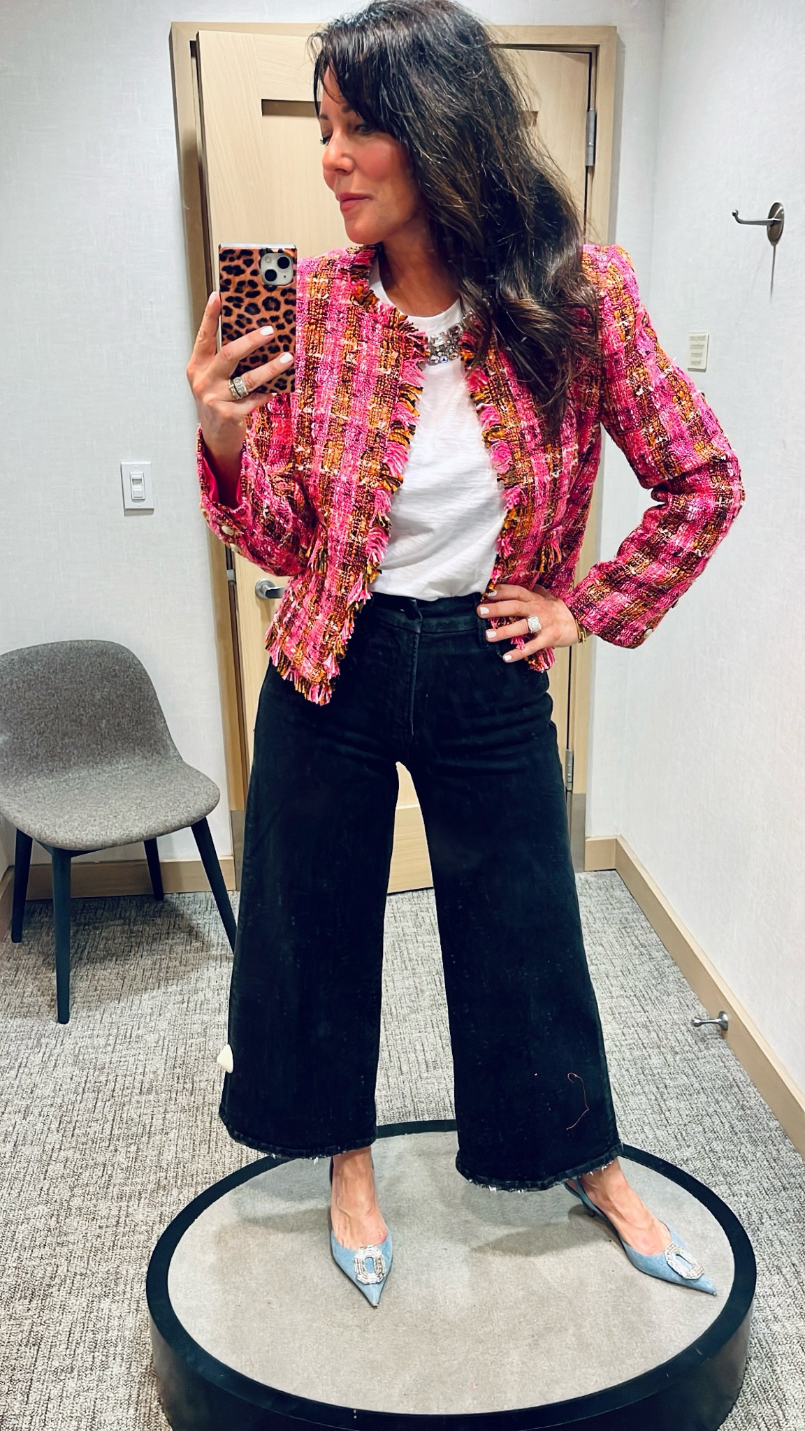 Love this Chanel inspired tweed jacket! Nsale pull top pick!! 

#LTKxNSale #LTKWorkwear #LTKSummerSales