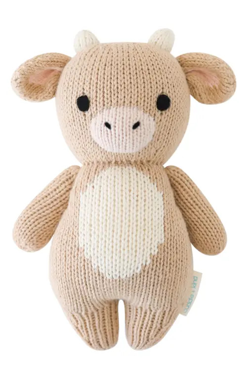 cuddle+kind Baby Cow Stuffed Animal in Brown at Nordstrom | Nordstrom
