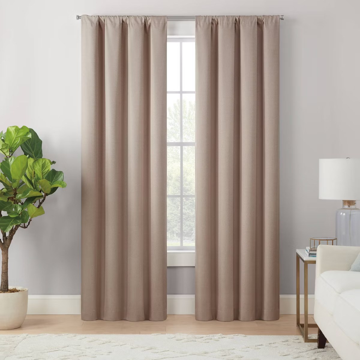Eclipse Absolute Zero 100% Blackout Cannes Magnitech Rod Pocket Curtain Panel | Target