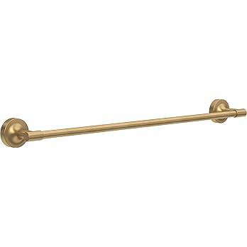 Franklin Brass VOI24-BB Voisin 24 Inch Towel Bar in Satin Gold | Amazon (US)