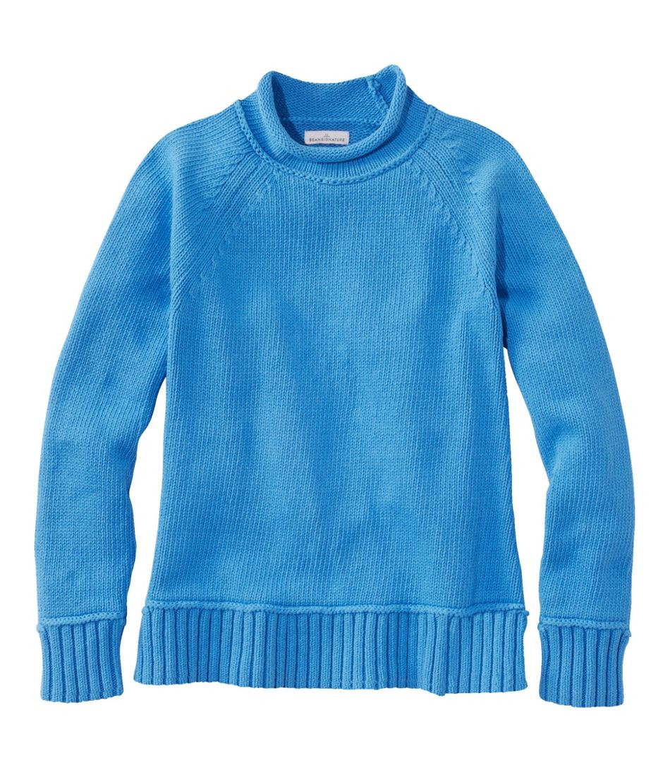 Women's Signature Original Cotton Sweater, Rollneck | Sweaters at L.L.Bean | L.L. Bean