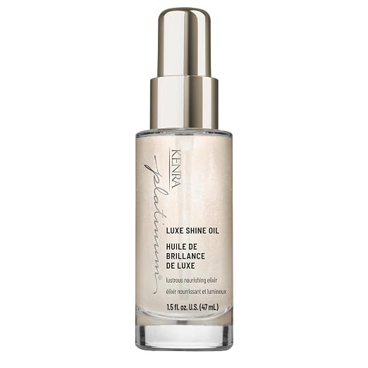 Kenra Professional Platinum Luxe Shine Oil | Gold Enriched Nourishing Elixir |Enhances Shine & Ma... | Amazon (US)
